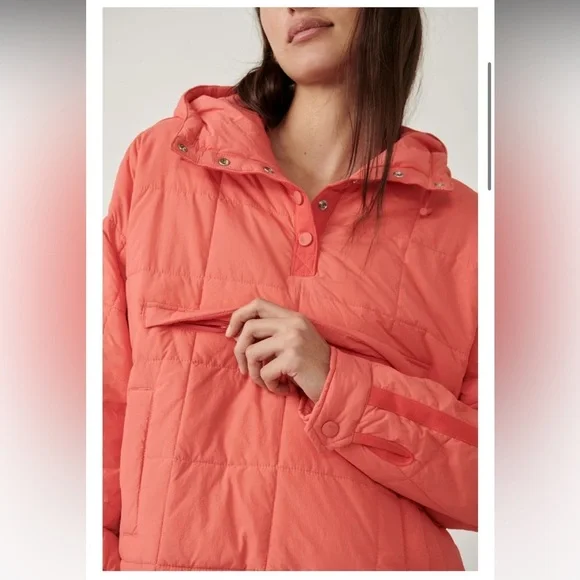 Free People Pippa Pullover Puffer Jacket Size XS NWT - Picture 3 of 16